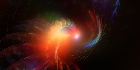 Fraktal Hintergrund Design Vorlagen für Druck und Websites