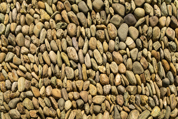 石積みの外壁の背景素材