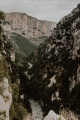 Fototapeta na wymiar gorges du Verdon, France, été 2021