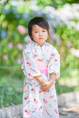 浴衣の少女