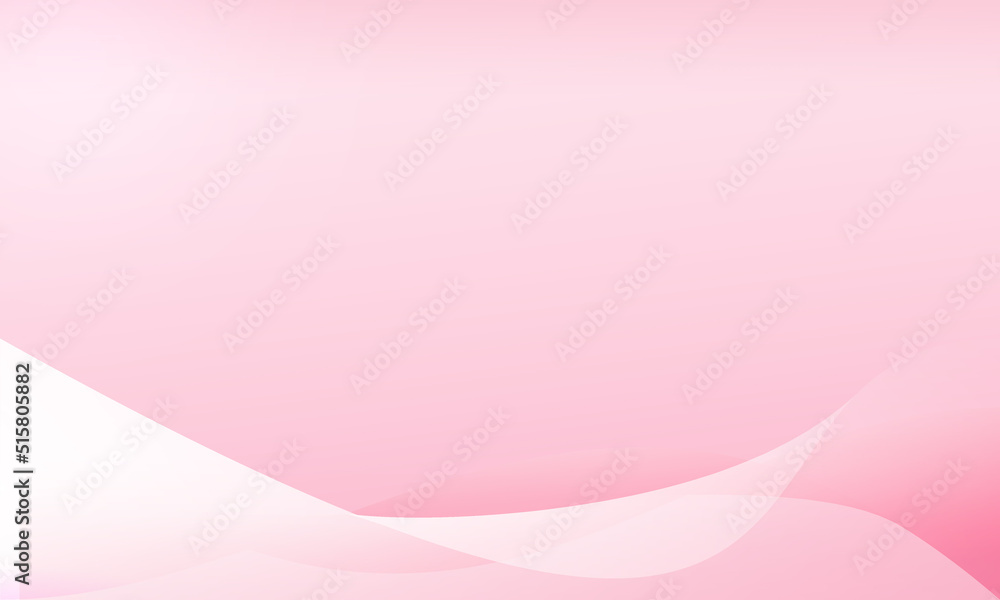 Aufkleber soft light pink background with curve pattern graphics for illustration