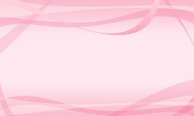 Soft light pink background with curve pattern graphics for illustration