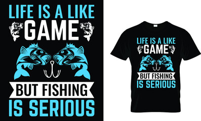 Fishing T-shirt  Design