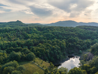 Obraz premium Landscape from birdsight