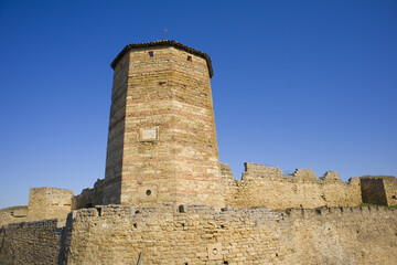 Fototapeta na wymiar Ackerman fortress in the city Belgorod-Dnestrovsky, Ukraine