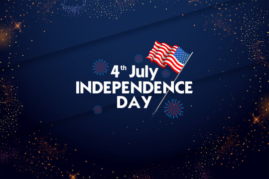 American Flag Background for Fourth of July background for Happy Independence Day of America