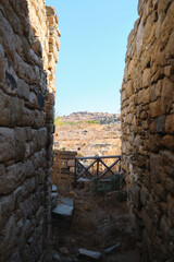 Naklejka premium view of the fortress