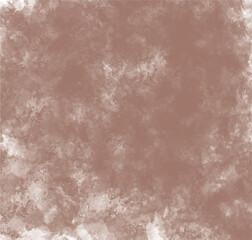 Brown watercolor texture. Abstarct hand drawing design vector