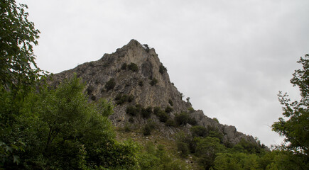Vista lungo il sentiero da Fonte Avellana 