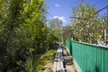Typical cityscape of Vylkove city, Ukraine	
