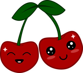 Cute cherry , kawaii