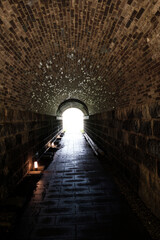 大滝湧水近くの古いトンネル