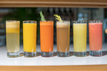 Fruit and vegetable smoothies
