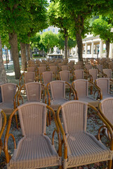 bad ems, bestuhlung im kurviertel