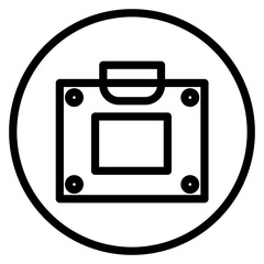Fototapeta premium briefcase icon