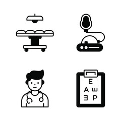 Medical Icons, Healthcare Vector, Hospital Collection Set.