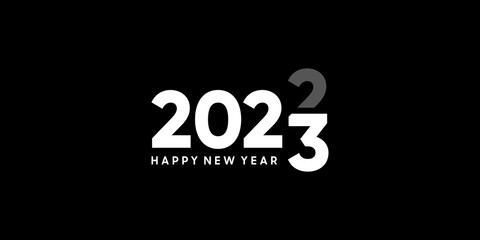 Happy new year 2023, turn of 2022 to 2023
