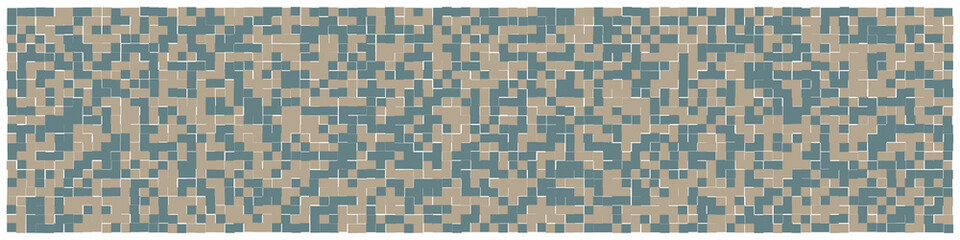 Fototapeta premium Offset Quads generative art background art illustration