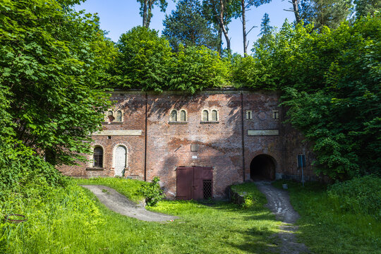 Boyen Fortress. Former Prussian fortress used during WWI and WWII. Gizycko, Poland, 11 June 2022