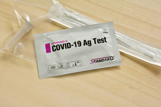 抗原検査　COVID-19 Agテスト
