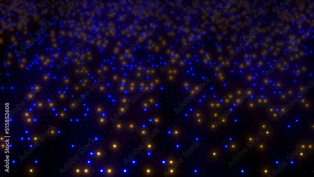 Poster abstract visualization of network data connection concept, future data transmission and reception, 3