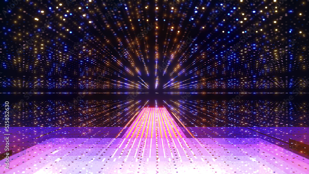 Aufkleber digital future world concept interconnected information,abstract technology data transfer background