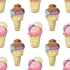 Print for cloth design, textile, fabric, wallpaper