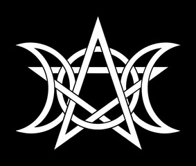 Triple Moon Pentagram