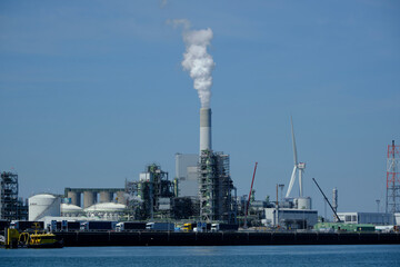 petrochemical industrial plant