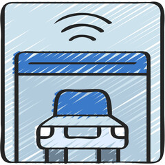 Wifi Garage Icon