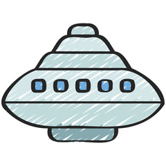 Flying Saucer Icon