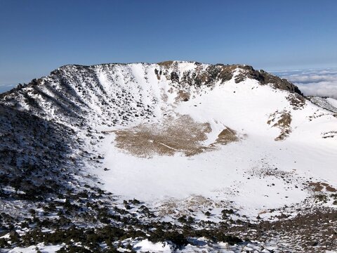 Snow Covered Hallah Mountains