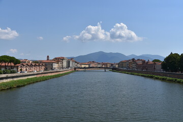 Obraz premium Italy, Pisa, city, heritage,