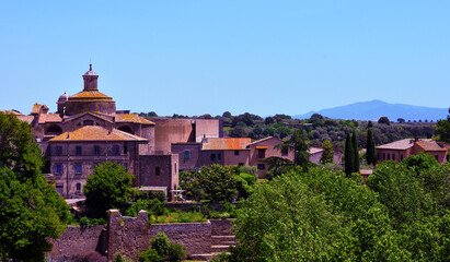 church of San Lorenzo also known as the holy martyrs Tuscania Italy