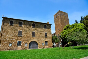 park of torre lavello Tuscania Viterbo Italy
