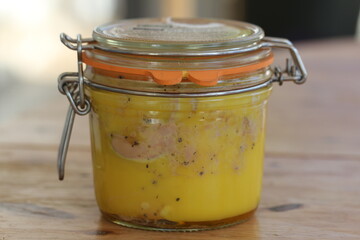 Bocal de foie gras d'oie