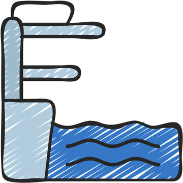 Diving Boards Icon