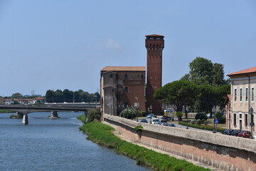 Obraz premium Italy, Pisa, city, heritage,