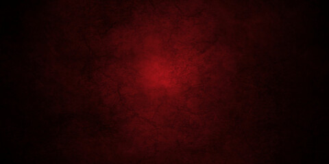 Dark Red grunge texture and Old wall texture cement black red backdrop background abstract dark color design are light with white gradient background.	