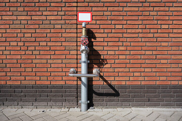 External Fire Hydrant System. Fire Department Connection