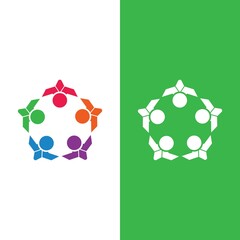 Community, network and social icon