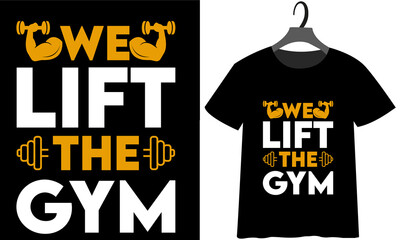 Gym t-shirt design template for you