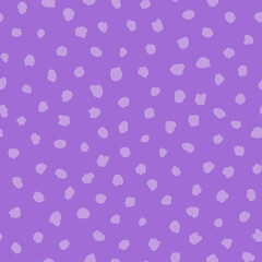 Purple seamless pattern with purple spots.