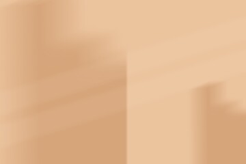 Aesthetic shadow background illustration in brown gradient