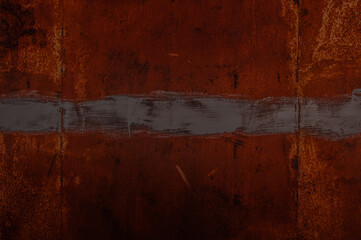 Rusty corrosion and oxidized background