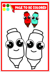 coloring book for kids. 