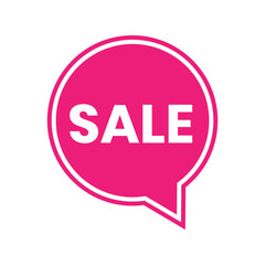 sale sticker, tag, label, badge, icon in vector