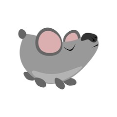 Vector clipart of animals and insects isolated on white background