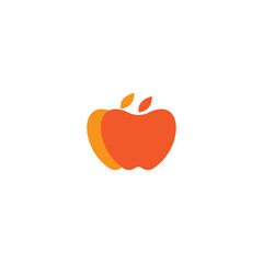 apple logo color vector creative design illustration