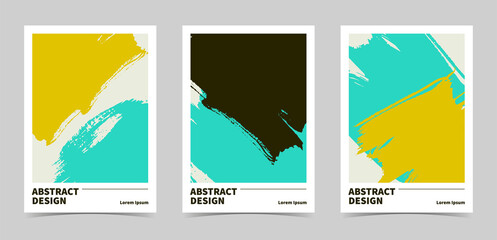 Abstract Design Brochure Cover Template